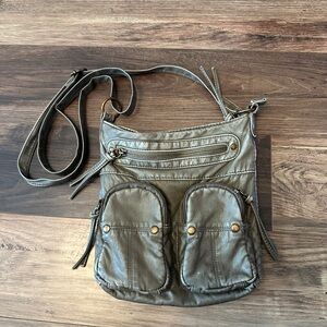 Mossimo Supply Co. Charcoal Crossbody Bag